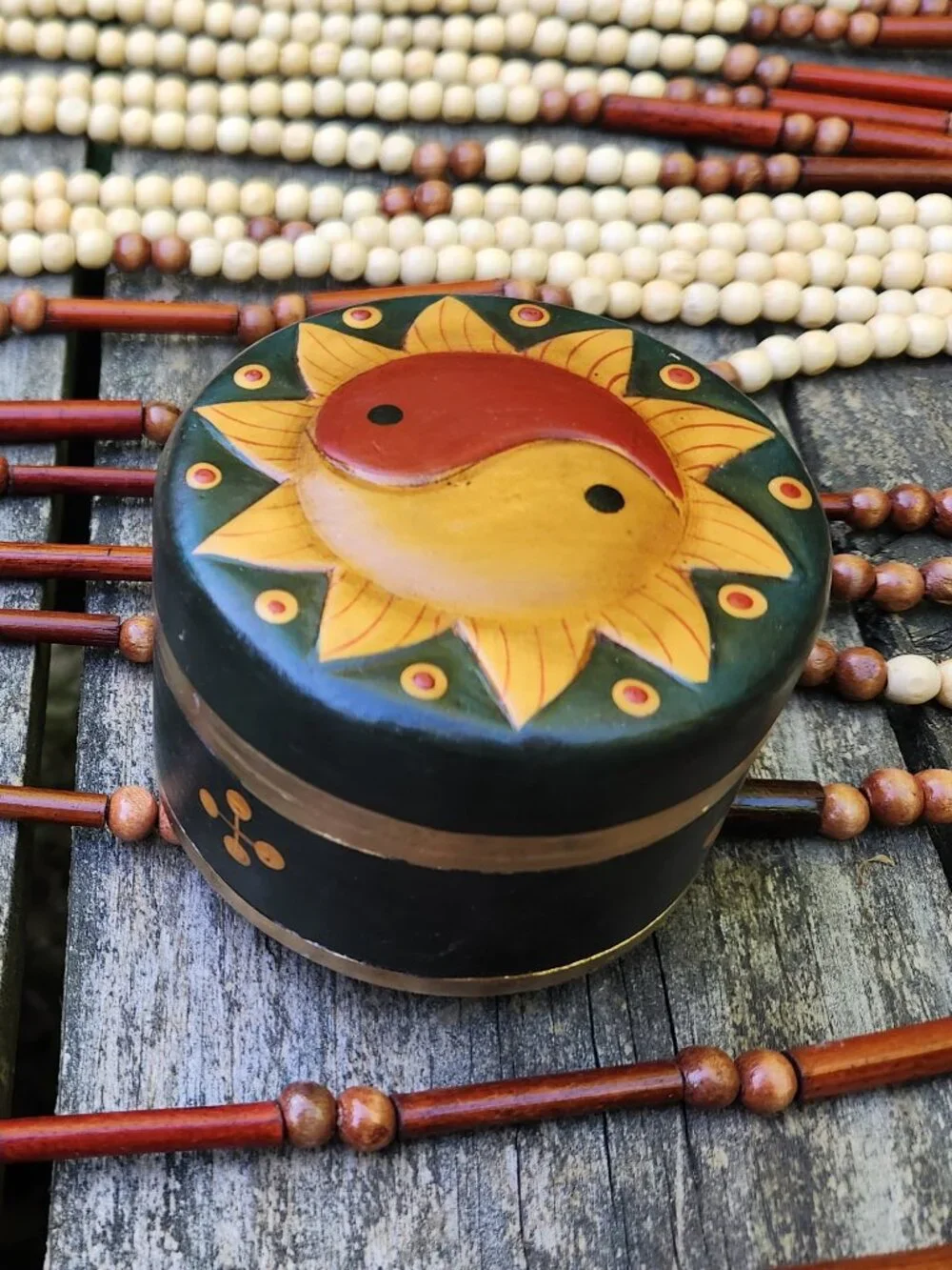 Whimsigoth Yin-Yang Trinket Box